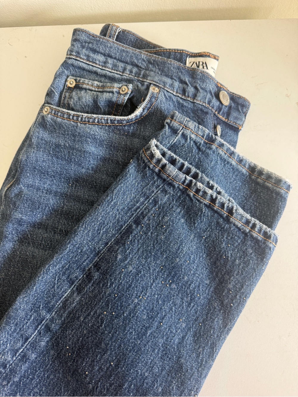 Zara Blue Denim Jeans